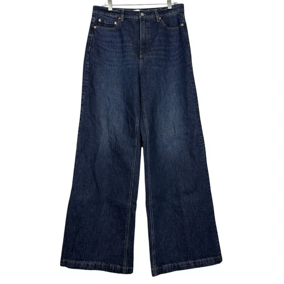 Evereve Pistola Lana Wide Baggy High Jeans